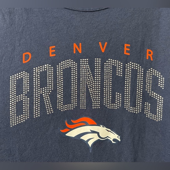 Fanatics Denver Broncos Women's Classic Rhine Navy Tank Top - Picture 3 of 7